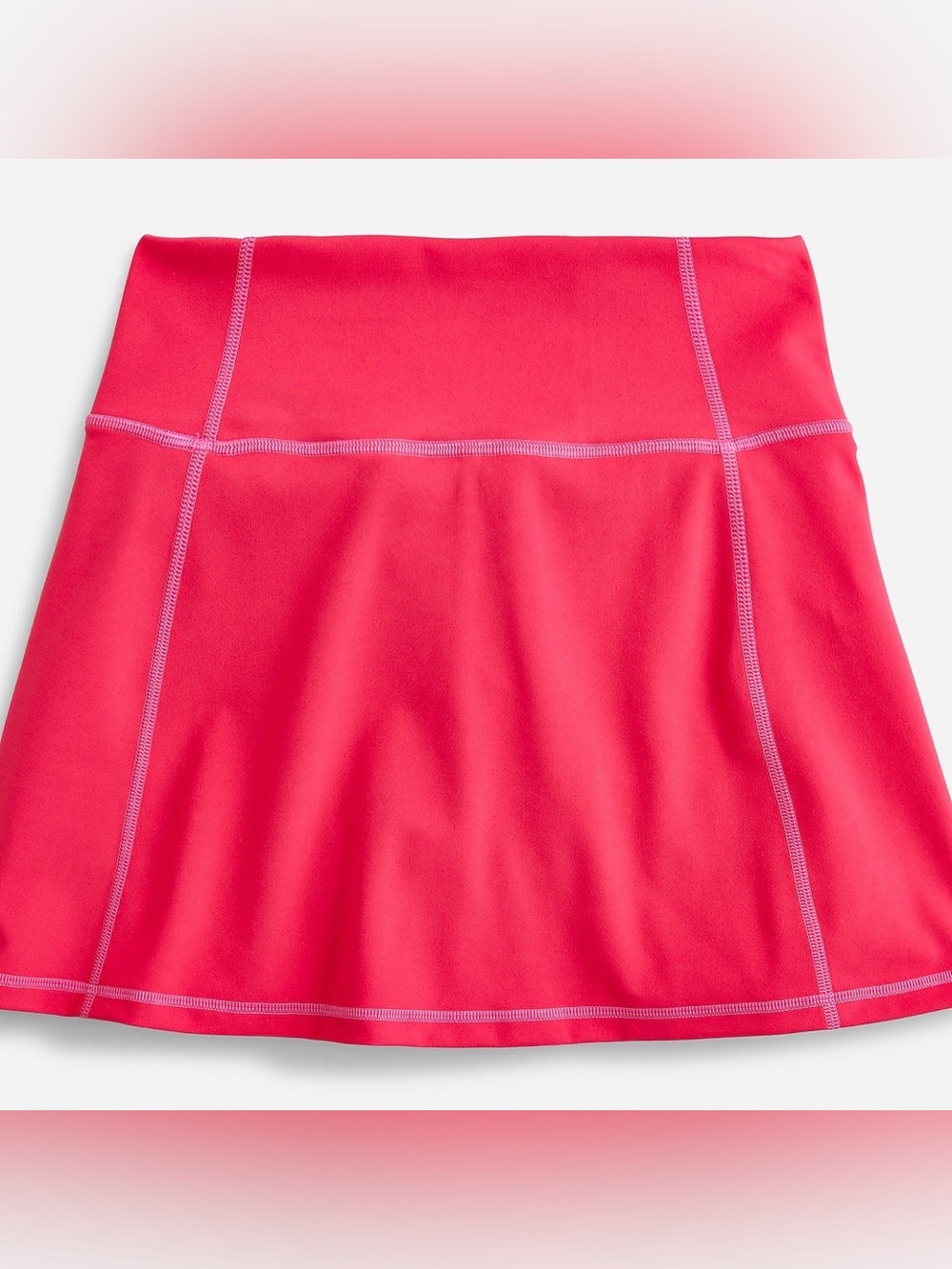 J. Crew CloudStretch high-rise sports skort, pink, Size M, EUC